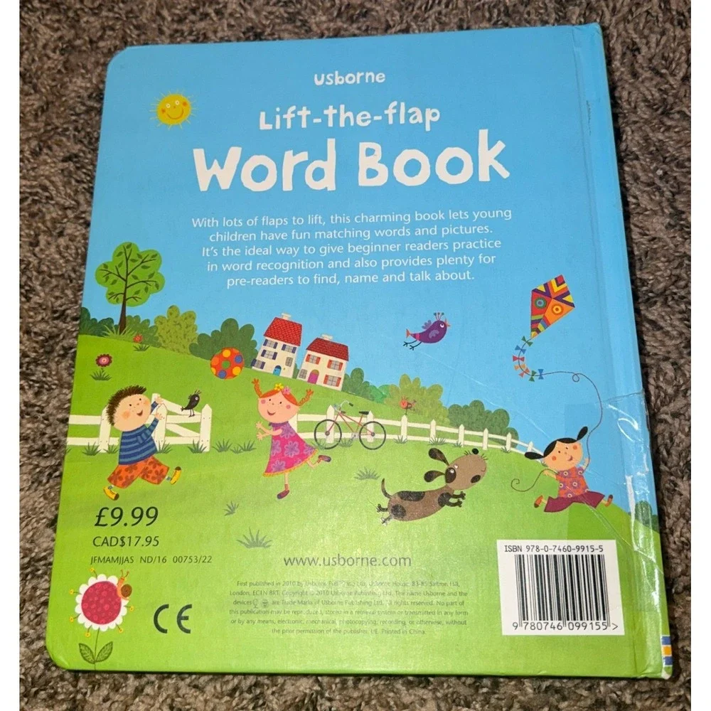 Usborne-Lift-the-Flap Word Book